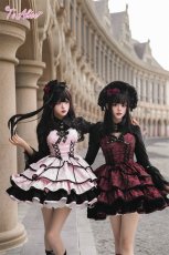 画像7: 【ToAlice】F200総レースベルトデザインボレロ (7)