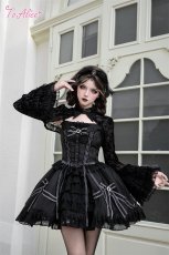 画像7: 【Black Shamrock】FS103チャーム付きレースリボンカチューシャ (7)