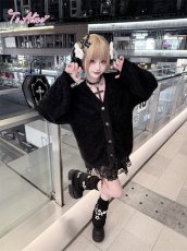 画像7: 【送料無料】F213 ダーククロスニットカーディガン《予約受付》 (7)