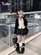 画像9: 【送料無料】F213 ダーククロスニットカーディガン《予約受付》 (9)