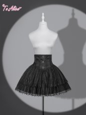 画像1: 【Black Shamrock】F221 3連ビジュースカート (1)