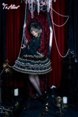 画像5: 【ToAlice】F229 ウィッチキャットティアードドレス (5)