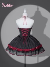 画像2: 【BlackShamrock】F232 ダークネスプリンセスドレス (2)