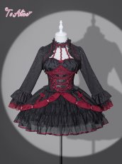 画像3: 【BlackShamrock】F232 ダークネスプリンセスドレス (3)