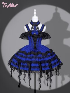 BlackShamrock】FS120 Dark Blue Princessカチューシャ - To Alice