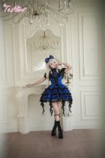 画像6: 【送料無料】F241 Dark Blue Princess dress《予約受付》 (6)
