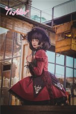 画像16: 【ToAlice】F24ローズクロス小悪魔ワンピース【30％OFF】 (16)