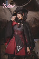 画像17: 【ToAlice】F24ローズクロス小悪魔ワンピース【30％OFF】 (17)