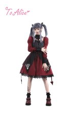 画像21: 【ToAlice】F24ローズクロス小悪魔ワンピース【30％OFF】 (21)