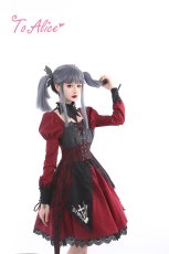 画像23: 【ToAlice】F24ローズクロス小悪魔ワンピース【30％OFF】 (23)
