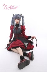 画像25: 【ToAlice】F24ローズクロス小悪魔ワンピース【30％OFF】 (25)
