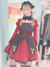 画像33: 【ToAlice】F24ローズクロス小悪魔ワンピース【50％OFF】 (33)