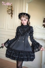 画像3: 【BlackShamrock】FS128 クロス×チャームハーフボンネット  (3)