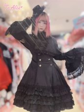 画像11: 【BlackShamrock】F249 クロスデザインケープ  (11)