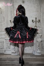 画像5: 【送料無料】F259 Devil Ribbonドレープドレス《予約受付》 (5)