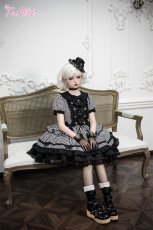 画像6: 【BlackShamrock】F266 ストライプ×リボンワンピース (6)