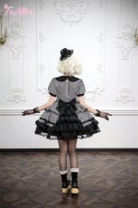 画像10: 【BlackShamrock】F266 ストライプ×リボンワンピース (10)