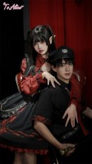 画像11: 【ToAlice】F27暗黒少女チェックジャンパースカート【30％OFF】 (11)