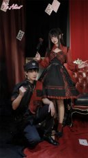 画像8: 【ToAlice】F27暗黒少女チェックジャンパースカート【30％OFF】 (8)