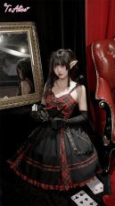 画像6: 【ToAlice】F27暗黒少女チェックジャンパースカート【30％OFF】 (6)