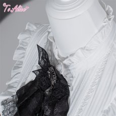 画像4: 【送料無料】F277ヨーク切替ストライプブラウス《予約受付》 (4)