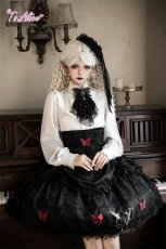 画像5: 【BlackShamrock】F278 Red Butterfly ハイウエストスカート (5)