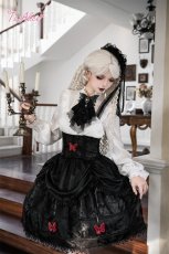 画像7: 【BlackShamrock】F278 Red Butterfly ハイウエストスカート (7)