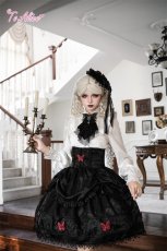 画像8: 【BlackShamrock】F278 Red Butterfly ハイウエストスカート (8)