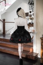 画像10: 【BlackShamrock】F278 Red Butterfly ハイウエストスカート (10)