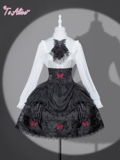 画像3: 【送料無料】F278 Red Butterfly ハイウエストスカート《予約受付》 (3)