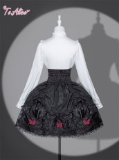 画像2: 【送料無料】F278 Red Butterfly ハイウエストスカート《予約受付》 (2)