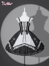 画像1: 【送料無料】F279イノセンスクロスジャンパースカート《予約受付》 (1)