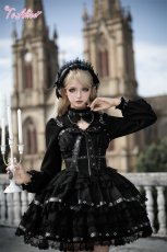 画像2: 【送料無料】FS146レザーリボンヘッドドレス《予約受付》【計5000円以上】 (2)