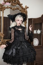 画像6: 【送料無料】F285 総レース胸開きトップス《予約受付》 (6)