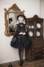 画像7: 【送料無料】F285 総レース胸開きトップス《予約受付》 (7)