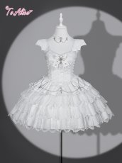 画像2: 【送料無料】FS173 クロスチェーン付レースチョーカー《予約受付》【計5000円以上】 (2)