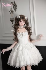 画像5: 【送料無料】FS173 クロスチェーン付レースチョーカー《予約受付》【計5000円以上】 (5)