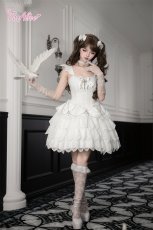 画像8: 【送料無料】FS173 クロスチェーン付レースチョーカー《予約受付》【計5000円以上】 (8)