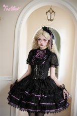 画像14: 【BlackShamrock】 F293 Dark Princessコルセット風ベルト (14)