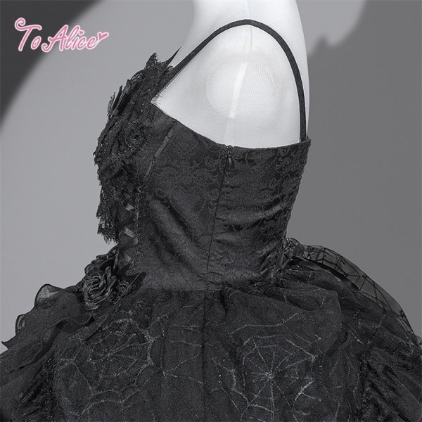 BlackShamrock】F296 Gothic Rose Dress - To Alice