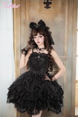 画像4: 【送料無料】F296 Gothic Rose Dress《予約受付》 (4)