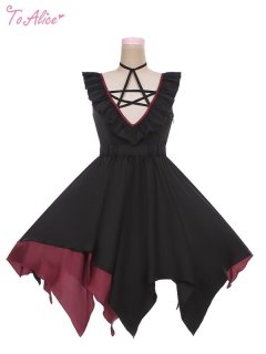 To Alice ジャンスカ＋ブラウスセット 赤 Mサイズ To Alice ジャンスカ＋ブラウスセット 赤 Mサイズ