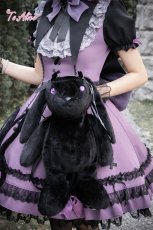 画像3: 【送料無料】FS174 ダブルカラービッグリボンブローチ《予約受付》【計5000円以上】 (3)