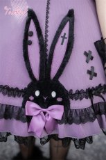 画像4: 【送料無料】F302ナイトメアラビットワンピース《予約受付》 (4)