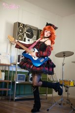 画像8: 【送料無料】F308 ベルト付チェック切り替えジャンパースカート《予約限定》 (8)