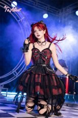 画像10: 【送料無料】F310 CHAIN×DOLLティアードジャンパースカート《予約受付》 (10)