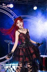 画像11: 【送料無料】F310 CHAIN×DOLLティアードジャンパースカート《予約受付》 (11)