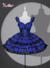 画像1: 【送料無料】F311 Lapis lazuli　Princess　Dress《予約受付》 (1)