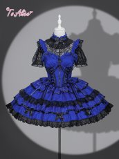画像2: 【送料無料】F311 Lapis lazuli　Princess　Dress《予約受付》 (2)