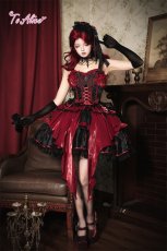 画像5: 【送料無料】F316 Crimson Butterfly Dress《予約受付》 (5)